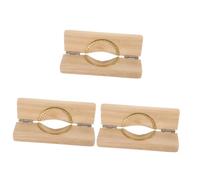 WEKADRIN 3 Pezzi Stampo Dumpling Multi Funzione in Rame Pressa Professionale per Ravioli Empanadas e Wontons Utensile Compatto e Resistente per Uso in Cucina