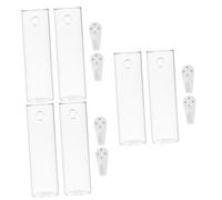 WEKADRIN 3 Set Vasi da Parete Trasparenti in Vetro Portafiori Sospesi Design per Decorazioni Interne E 2 Pezzi*3