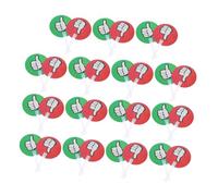 WEKADRIN 30 pezzi Palette Voto Riutilizzabili per Insegnanti Tavole Voto Resistenti e Facili da Pulire Segnali Interattivi Sì No per Aula e Eventi Scolastici Accessori Pratici per Giudizio