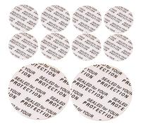 WEKADRIN 300 Pezzi Guarnizioni Sigillanti Per Bottiglie Adesive Sensibili Alla Pressione, Sigilli Di Sicurezza Per Bombole e Barattoli, Tenuta Affidabile Per Contenuti Freschi e Protezione Da Polvere