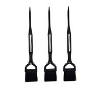 WEKADRIN 3pezzi Pennelli Applicatori Per Tintura Capelli in Pp Resistente Spazzole Per Tinta e Trattamenti Per Uso Domestico e Saloni Professionali Colori Casuali