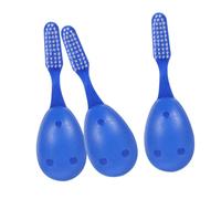 WEKADRIN 3pezzi Spazzolini Da Denti Piccoli Per Carceri Design Manico Corto Strumenti Per Pulizia Dei Denti Portatili Confezione Di Di Sicurezza