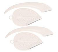 WEKADRIN 4pezzi Rasoio Per Sopracciglia e Viso Di Lamette Portatili Per Donne Strumenti Di Bellezza Per La Del Viso Rasoio Affilato e Sicuro Per Sopracciglia e Depilazione Faciale