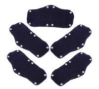 WEKADRIN 5 Pezzi Fasce Antisudore per Sicurezza in Lavabile con Chiusura Clip Assorbenti e Confortevoli per Elmetto da Lavoro Protezione Antisudore Ergonomica e Traspirante
