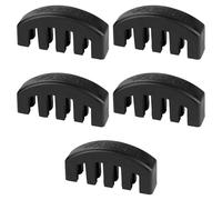 WEKADRIN 5 pezzi Sordine per Violino in Gomma Muto Claw Style Antirumore per Pratica Silenziosa Ammortizzatore Vibrazioni per Violino Riduttore Volume per Studio e Uso Domestico