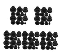 WEKADRIN 5 Set Tappi in Silicone per Bottiglie Vino e Contenitori Tappi Riutilizzabili per Provetta e Flaconi Facili da Installare e Resistenti