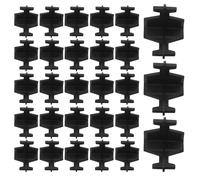 WEKADRIN 50 Connettori Angolari per Mensole in Metallo, Staffe di Supporto Resistenti per Scaffalature da Ufficio, Cucina e Garage, Attrezzatura per Organizzazione e Montaggio Scaffali