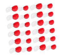 WEKADRIN 50 Pezzi Di Palline Piccole Di Plastica Palline Di Uova Riempibili Capsule Di Gomme Da Masticare Giocattolo Rotondo