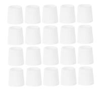 WEKADRIN 50 pezzi Tappi Dentifricio in Plastica Autosealanti Cappucci Resistenti Perdite per Tubetti Dentifricio e Pomate Design Elegante e Sigillatura Ermetica per Viaggi e Quotidiano