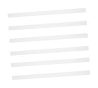 WEKADRIN 6 Pezzi Fascette per Cordiera Rullante in Plastico Bianco per Garantire la Giusta Tensione Adatte alla Maggior Parte dei Tamburi Rullanti Accessori Essenziali per Colore Casuale