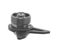 WEKADRIN Adattatore da Butano a Propano Supporto, Convertitore per Bombola Gas in Ottone Resistente, Compatto e Sicuro per Fornelli da Campeggio e attività Outdoor