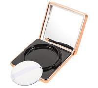 WEKADRIN Astuccio Vuoto Per Fondotinta a Cuscino Con Specchio e Spugnetta, Contenitore Compatto in Plastica Resistente Formato Viaggio Per Trucco Fai Da Te All'aperto