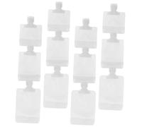 WEKADRIN Buste per Lozioni da Viaggio Riutilizzabili 12 Pezzi 30ml 50ml 100ml Sacchetti Comprimibili Portatili per Shampoo Crema Cosmetici Cura della Pelle