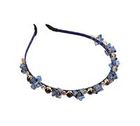 WEKADRIN Cerchietto Elegante Strass Per Donne Accessorio Chic Per Cerimonie e Occasioni Speciali Design Delicato e Raffinato Per Matrimonio e Feste