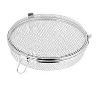 WEKADRIN Cestello Posate Lavastoviglie Inox in Rete Acciaio Inox Rotondo Porta Utensili Compatibile per Cucina Utensili da Cucina Organizer Cestino Lavapiatti