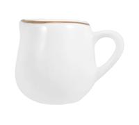 WEKADRIN Ciotola Ceramica per Salse con Manico Portatile e Resistente per Intingoli Dolci e Salati per Servire Snack e Condimenti in Cucina