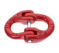 WEKADRIN Collegamento in Acciaio 1,2t Connettore per Catena Traino Accessorio per Sollevamento e Ancoraggio Carichi in Ambito Industriale