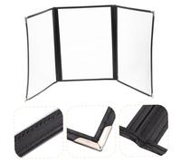 WEKADRIN Copertina Trasparente in PVC per Raccoglitore Menu con Pagine Facce Cartellina Portamenu Resistente e Leggera per Ristoranti per Diario Appunti e Organizzazione