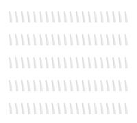 WEKADRIN Copertura Protettiva per Pinzette in Silicone Set da 100 Pezzi Manicotto per Punta a Pinzetta Protezione per Strumenti Manicure e Pedicure Sicurezza per e Animali