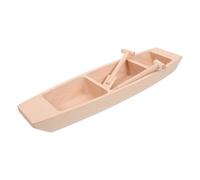 WEKADRIN Decorativo Barca in Naturale con Modellino da Dipingere per Ufficio e Casa per e Regalo Adatto per Amanti della Mare