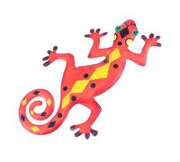 WEKADRIN Decorazione Parete Lucertola in Ferro Scultura Gecko Appesa Arte in Metallo per Casa Ornamento Murale Tradizionale per Interni ed Esterni Regalo per Occasioni Speciali