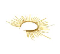 WEKADRIN Della Nostra Signora Fascia Goth Vestiti Accessori Per Con Strass Oro Copricapo Festival Cerchio Dei Copricapo Per La Sposa Turbante Fascia Fascia Per La Testa Del