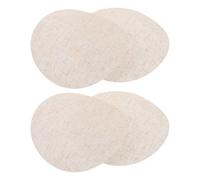 WEKADRIN Diffusore Paralume Bianco 18 CM 4 Pezzi Filtro Luce Antiriflesso per Lampade a Soffitto Copertura Downlight LED e Paralume Ventilatore per Illuminazione Interna Uniforme