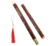 WEKADRIN Flauto Dizi Cinese in Bambù Professionale Portatile per Principianti Strumento Tradizionale con Superficie Liscia Schegge per Educazione Musicale e Regalo