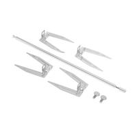 WEKADRIN Forchette per Arrosto in Forchetta Girarrosto Professionale per Pollo Tacchino e Barbecue Resistente e Facile da Pulire Accessorio per