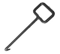 WEKADRIN Gancio Per Tombini in Acciaio Gancio Di Sollevamento Per Tirare Merci Porte e Telai Strumento Pratico Per Scarico e Impieghi Gravosi