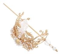 WEKADRIN Hanfu Hairpin Antico Stile in Lega Fermaglio Capelli Coroncina Cinese Tradizionale per Cosplay e Cerimonie Accessorio Vintage Elegante per Donna