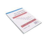 WEKADRIN Invoice Book Multicolumn For Small Business Financial Tracking And Receipt Management Compact For Efficient Order Monitoring