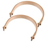 WEKADRIN Kettle Handle 2 Sets Wear-Resistant Wooden Replacement For Teapot And Household Kettles, Ergonomic Design For Daily Tea Use