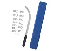 WEKADRIN Kit 15 Pezzi Attrezzi per Riparazione Auto con Chiave Regolabile per Puleggia, Tenditore Cinghia Serpentina e Strumento Professionale per Installazione e Rimozione Pulegge Motore