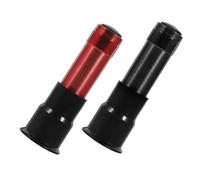 WEKADRIN Lampada Portatile per la Speratura delle Uova Tester per Gallina Anatra e Oca Luce LED ad Alta Intensità per Incubazione Domestica e Allevamento Avicolo Set da 2 Pezzi Rosso