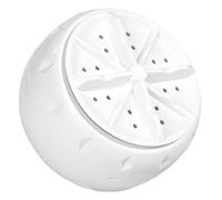 WEKADRIN Lavatrice Portatile Ultrasonica da Tavolo Mini con Turbina Automatica Risparmio Energetico e Avvio con Pulsante per Viaggi Camper e Appartamenti