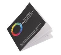 WEKADRIN Libro Test Daltonismo Inglese Tavole Colori per Valutazione Occhi Coperture per Rilevazione Precocemente Disturbi Visivi Colore Manuale Rigido per Autoverifica Guida Sicura