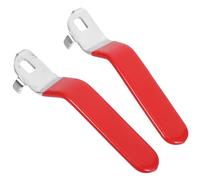 WEKADRIN Maniglia Leva Valvola a Sfera in Ferro 2 Pezzi per Rubinetto Esterno Foro 6X10 MM Parti di Ricambio per Controllo Flusso Acqua Giardino Resistente alle Intemperie