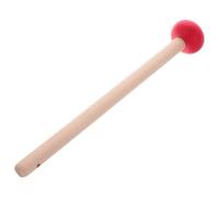 WEKADRIN Martelletto Punta in Gomma e Manico in Legno per Gong e Percussioni, Strumento Musicale Portatile per Ragazzo Ragazza e Musicisti, Adatto a Spettacoli e Celebrazioni