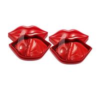 WEKADRIN Maschera in Gel per Labbra Idratante e Nutriente Estratto di Ciliegia, 40 Pezzi, Trattamento Antirughe per Labbra Secche, Cura Notturna Riparatrice per Donne