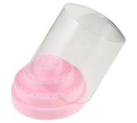 WEKADRIN Organizer Per Punte Per Trapano Unghie Scatola Portatile Antipolvere Per Testine Di Lucidatura Per Manicure Art Strumento Di Stoccaggio Compatto e Pratico Per Uso Professionale e