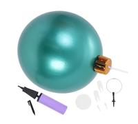 WEKADRIN Palle Natale Gonfiabili Giganti in PVC con Accessori Decorazioni Natalizie per ed Esterno Atmosfera Festiva e Vintage Colore Casuale