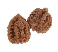 WEKADRIN Palle Per Massaggio Alle Mani in Noce Set Da 2pezzi Da 43mm, Strumento Per Esercizi Manuali Antistress Per Fitness e Rilassamento Del Cervello