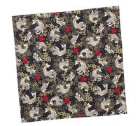 WEKADRIN Panno Giapponese Furoshiki in Cotone con Koi per Avvolgere Pranzo Regali e Bento con Design