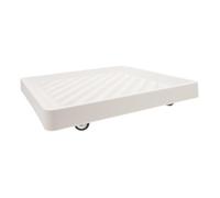 WEKADRIN Piante con Ruote Base per Vasi Mobile Resistente Adatta per Casa Vassoio per Piante con Design Ritenzione e Ruote Nascoste