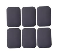 WEKADRIN Piastra in Metallo Adesiva Per Supporto Magnetico Telefono, Kit Di Montaggio 20 Pezzi Nero Opaco 45x65mm, Accessori Per Sostegno Cellulare Compatibile Supporti Auto Magnetici