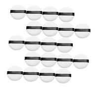 WEKADRIN Piccoli Piumini Cipria per Trucco Viso 20 Pezzi 55x12mm Spugnetta Morbida in Materiale Sicuro per Ragazze Accessorio Cosmetico per Make Up Naturale Uso Casa e Salone