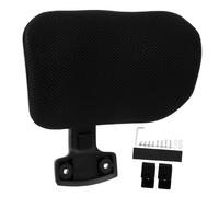 WEKADRIN Poggiatesta Regolabile Per Sedia Ufficio e Poltrona Girevole Supporto Ergonomico Per Collo Accessorio Rialzo Schienale Nero Con Clip Sollievo Dolore Al Collo e Comfort Prolungato