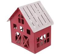 WEKADRIN Portacandele in Metallo per Villaggio di Natale da Tavolo, Portacandele da Tavolo per Casa di Natale da Tavolo, Decorazione Natalizia