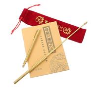 WEKADRIN Retrattile in Ottone e Acciaio Inossidabile Bastoni da Rabdomanzia per Ricerca Energetica Rilevamento Oggetti Persi Geobiologia e Feng Shui